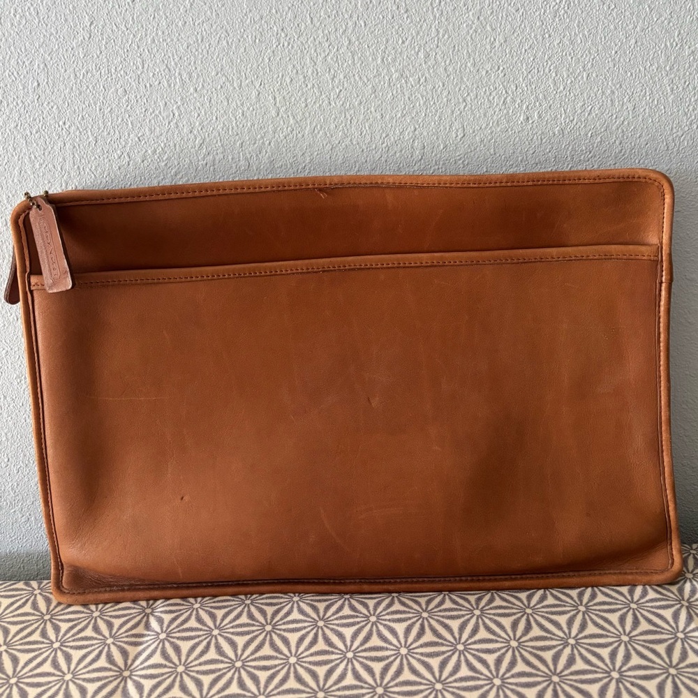 Vintage Coach Portfolio Bag